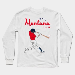 Montana USA Finest Baseball Long Sleeve T-Shirt